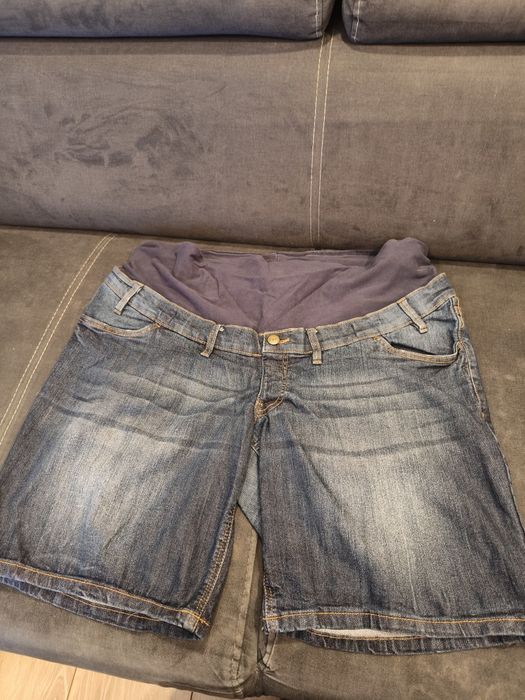 Spodenki ciążowa 50 jeans