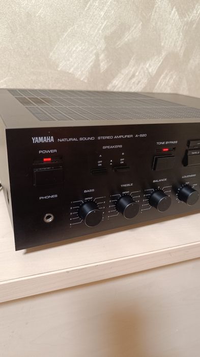 Підсилювач Yamaha A-520 стан, звук! Відео.