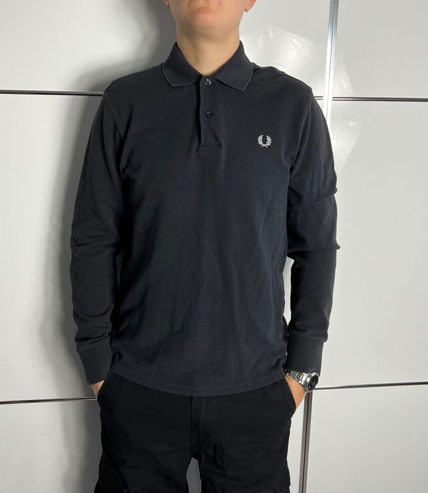Longsleeve Polo Fred Perry Small Logo