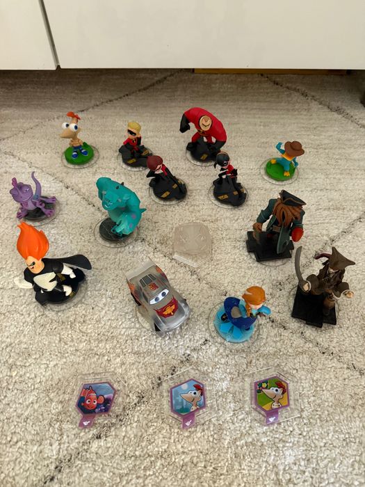 Disney Infinity Figuras Frozen Incredibles Cars