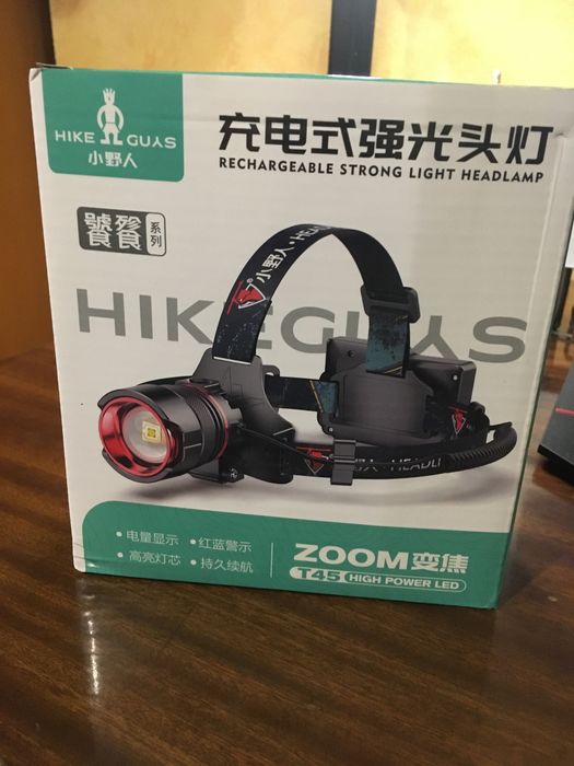 Фонарик налобний