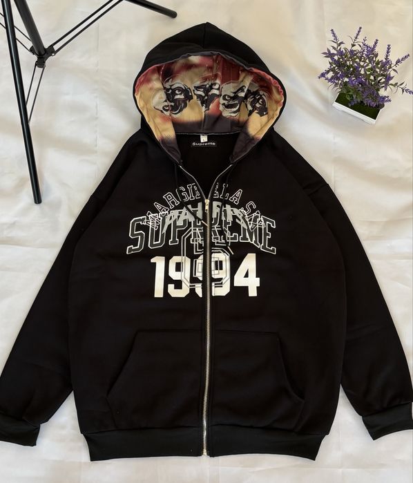 Худі Supreme x Maison Margiela Топове Худі Зіпка Зіп-худі