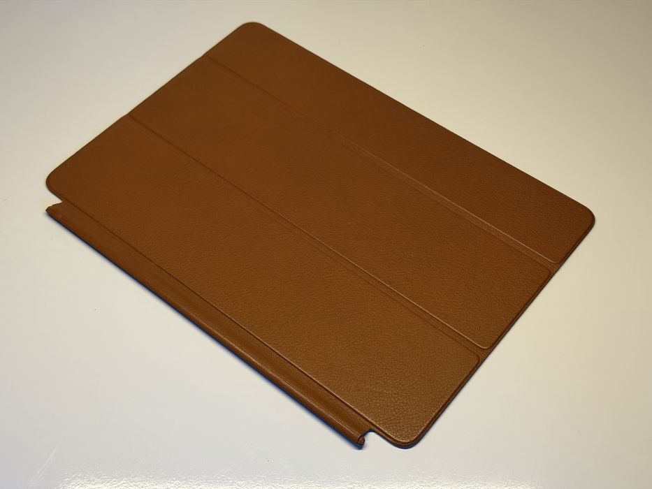 Чохол-накладка Apple Leather Smart Cover Saddle Brown (MPU92)
