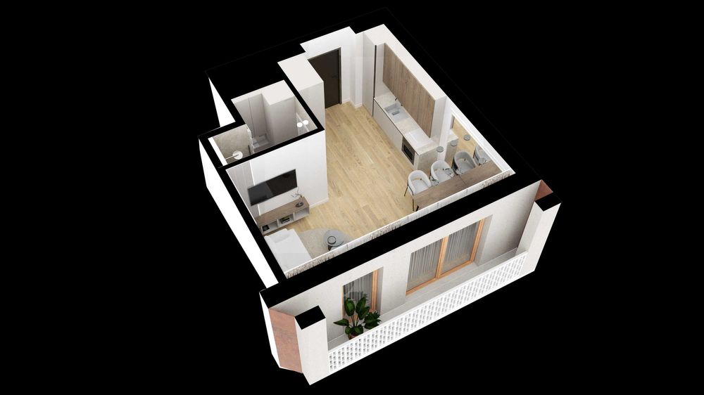 Nowa kawalerka IIIp. Warszawska, balkon, winda