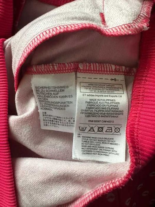 Adidas Originals Firebird Lips Pink Track Jacket Womens Full zip