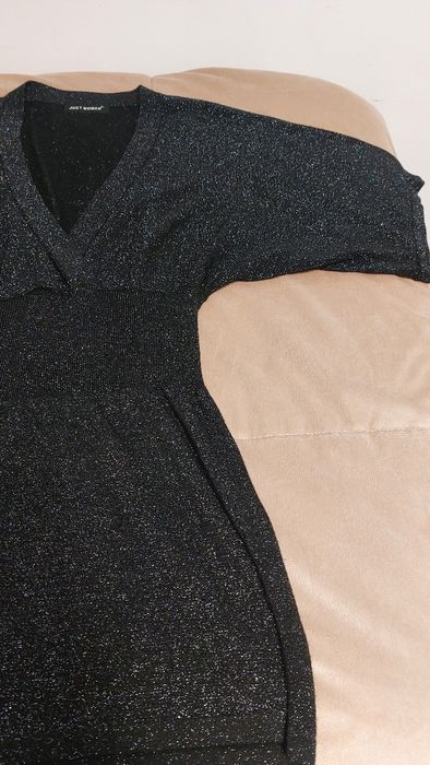 Vestido novo preto com brilho