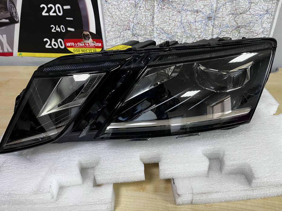 Ліва фара Skoda Octavia A7рестайлінг