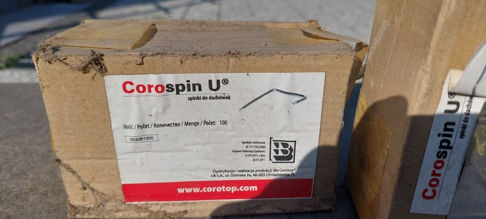 Spinka do dachówki ok 200 szt