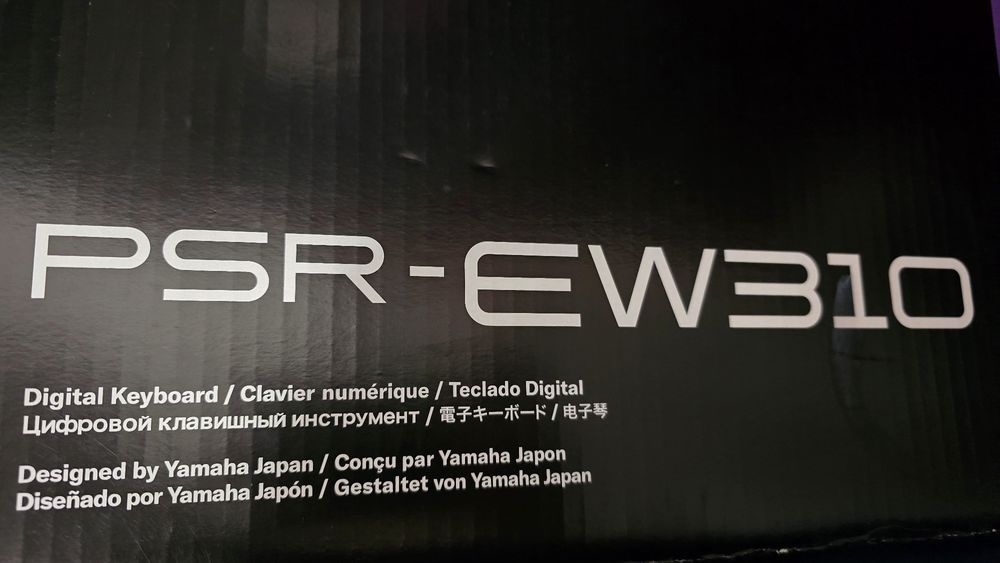 Teclado yamaha PSR-EW310