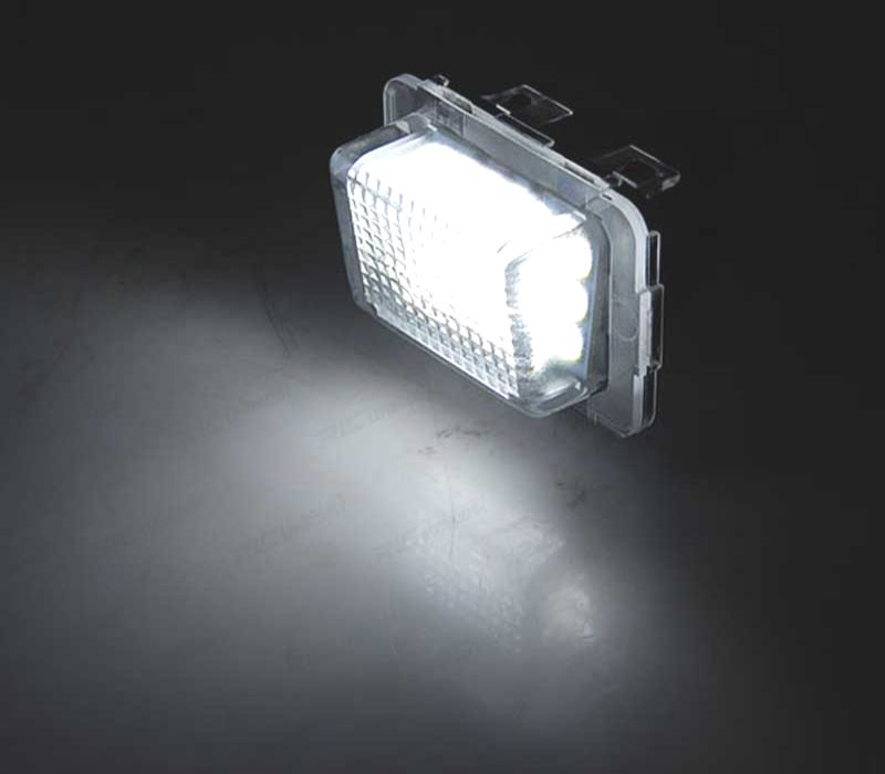 LUZES DE MATRICULA LED MERCEDES W204 W205 W212 W221 W222 C117