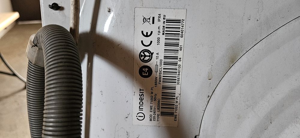 Pralka Automat Indesit ewe71052