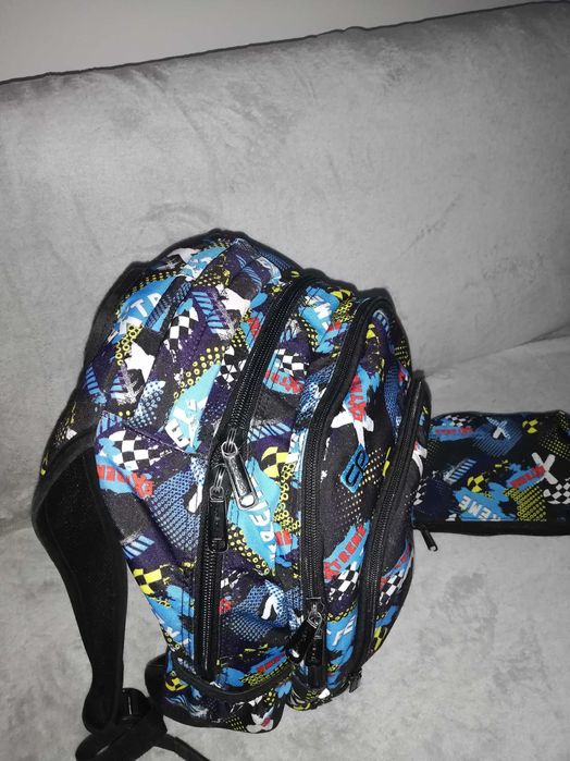 Plecak szkolny i śniadaniówka