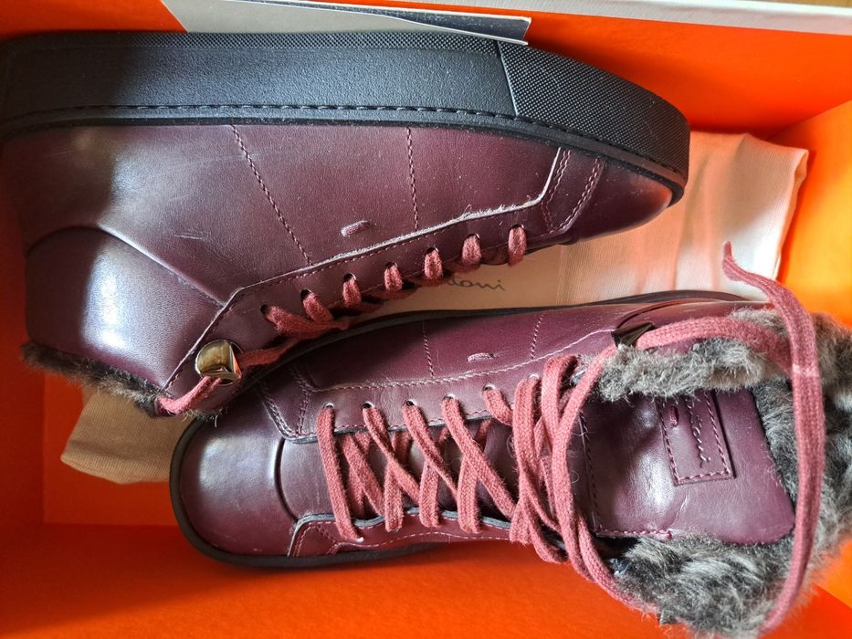 Кеди утеплені Santoni