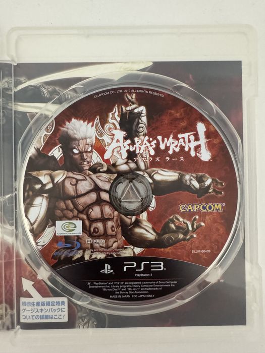 Asura’s Wrath Playstation3 Ps3