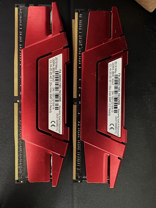 G-Skill Ripjaws 2x8GB DDR4 3600MHZ CL19