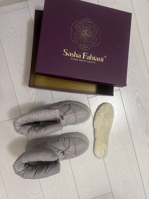 Тепли уги дутіки чоботи Saha Fabiani