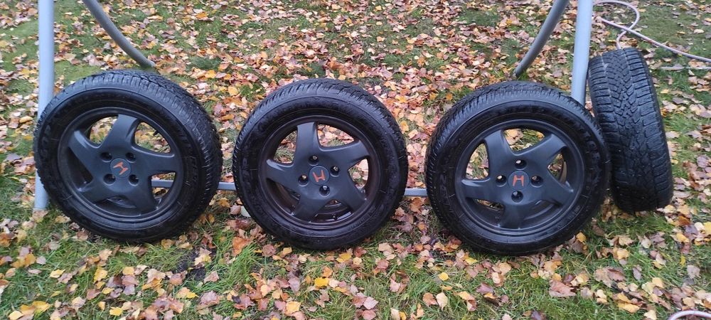 Alufelgi Honda opony zima Dunlop 195/60 15"