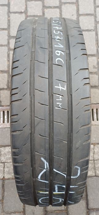 CONTINENTAL 205/75R16C 110/108R , pojedyńcza opona letnia.