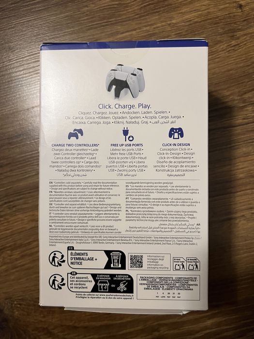 Зарядний пристрій для геймпада Sony DualSense Charging Station