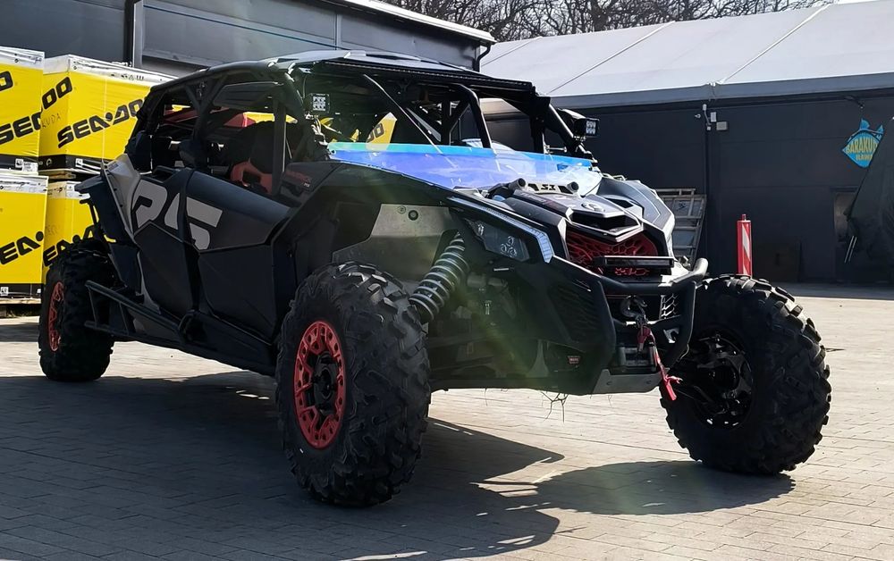Can-Am Maverick Maverick X3 MAX Model 2021 mocno doposażony z aktywnym zawieszeniem