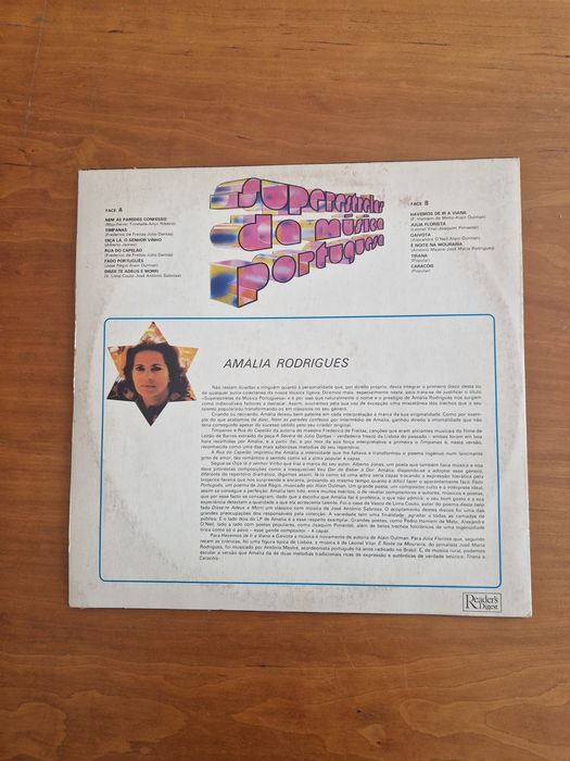 Vinil "Amália Rodrigues", 1981