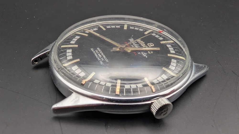 Atlantic Worldmaster 21 jewels Unitas 6300