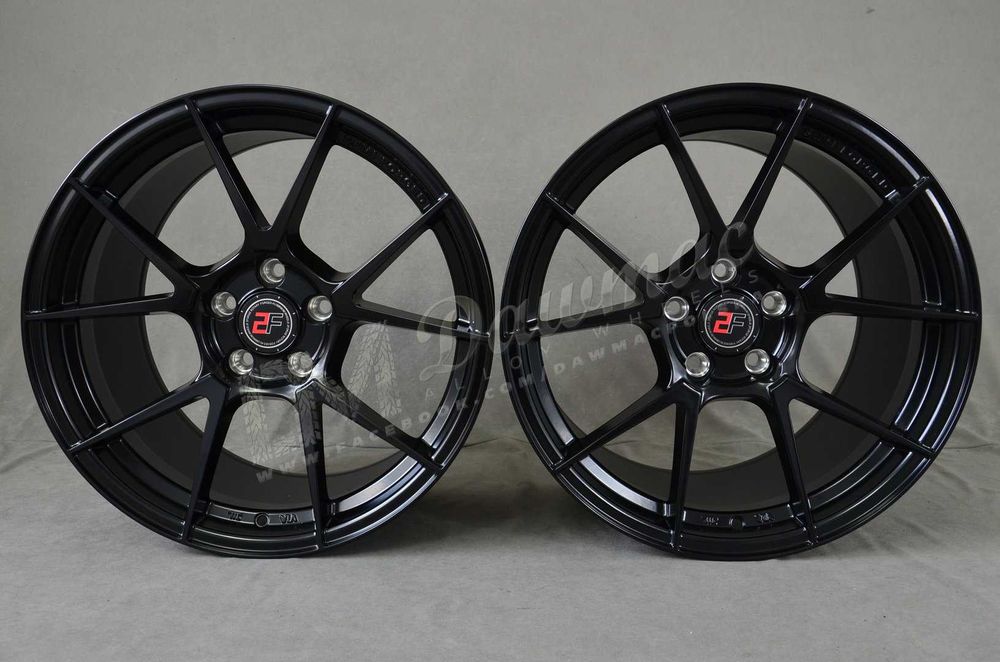WYPRZEDAŻ! Felgi 2Forge ZF6 18" 10J ET38 + 11J ET50 5x114,3 Matt Black