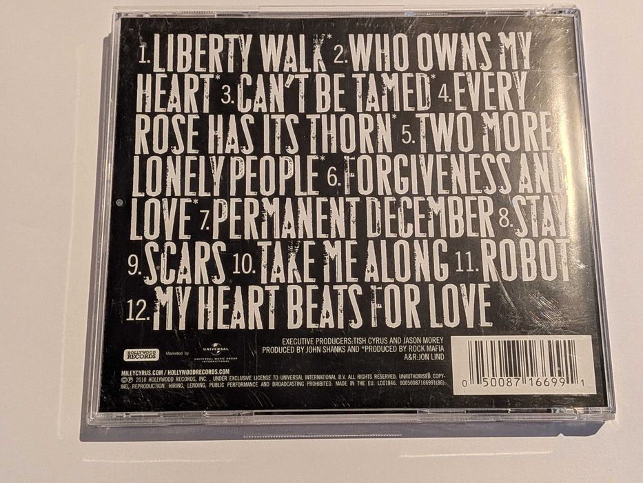 Miley Cyrus - Can't By Tamed CD