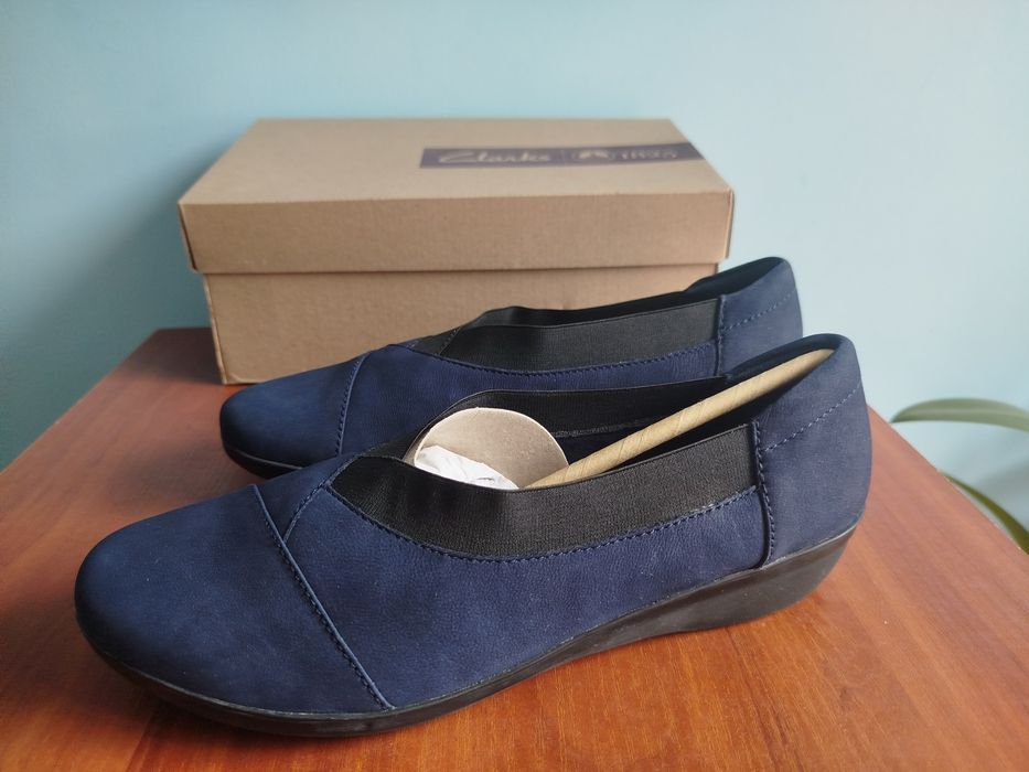 Туфлі мокастни clarks 37 розмір, оригінал