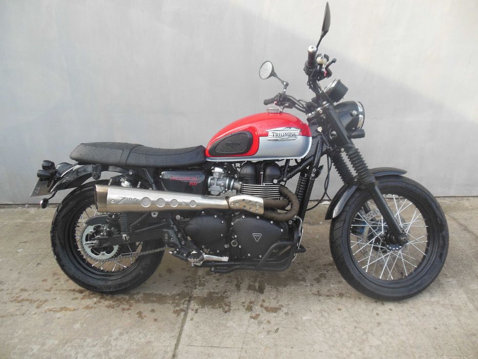 Triumph Scrambler 900  bonneville scrambler zard
