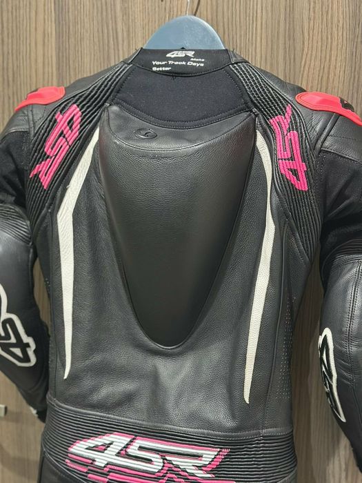 Kombinezon skórzany 4SR RR  Lady Pink roz. 34