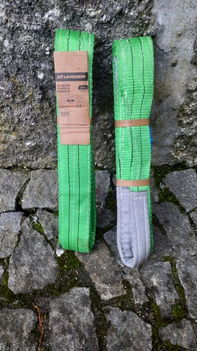 Cintas para rebocar de 3ton 3m e de 2ton com 2m