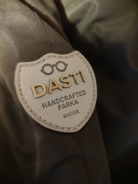Парка dasti на овчині XS, в подарунок шарф та шапка