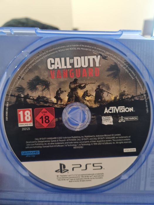 Jogo ps5 call of duty vanguard