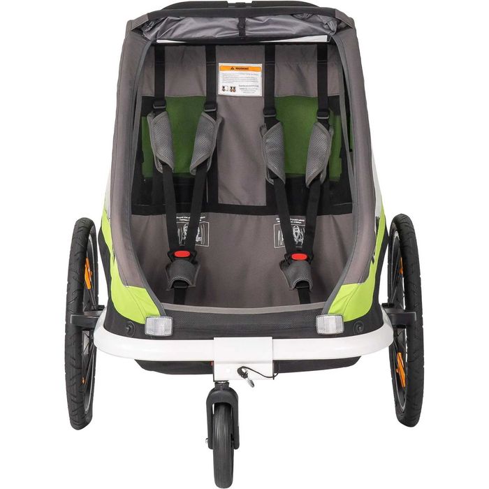 Nowa przyczepka rowerowa Hamax Twin traveller