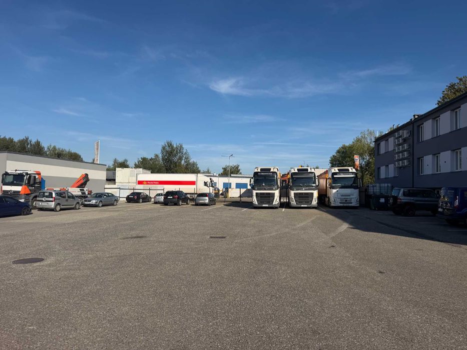 Parking TIR, miejsca parkingowe - Widok 2