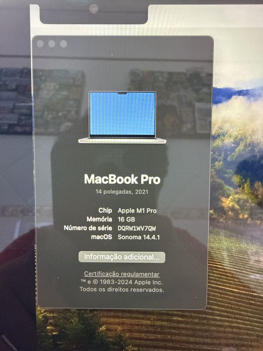 Macbook M1 Pro 14’