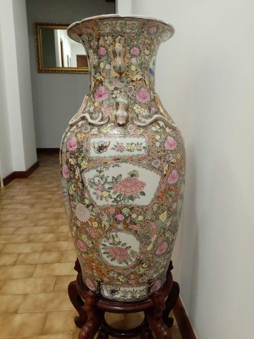 Jarrão Chines Mandarim Seculo 19