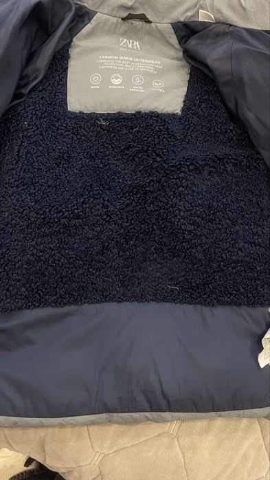 Зимова куртка zara 4-5 років 110 розмір