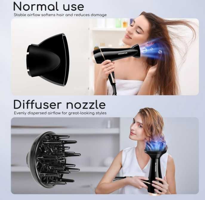 Suszarka do włosów  JONIZACJA 2400W LORA 33LNK AIGOSTAR