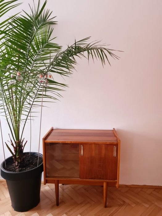 Szafka komoda PRL Bytomska Fabryka Mebli  wysoki połysk obniżka ceny