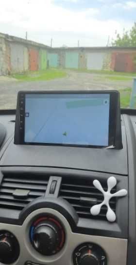Штатна 2 DIN автомагнитола магнітола  Android Renault Megane 2 2002-09