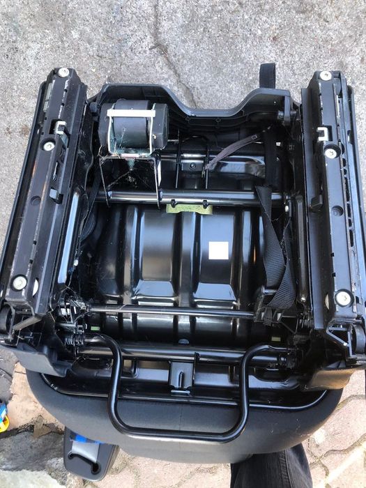 renault espace iv 4 kamper fotel pasażera 2 i 3 rząd czarne lift