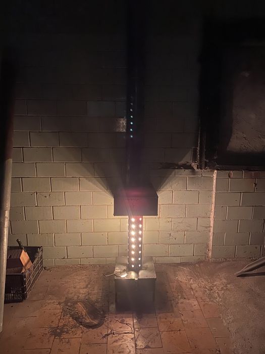 Буржуйка на отработке разборная.