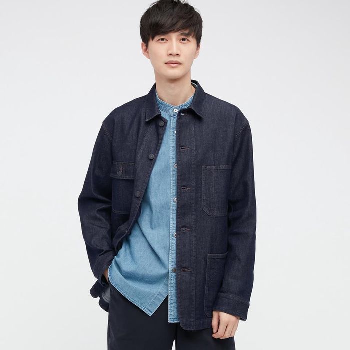 Uniqlo Denim Utility jacket коач/куртка/овершот/джинсова куртка