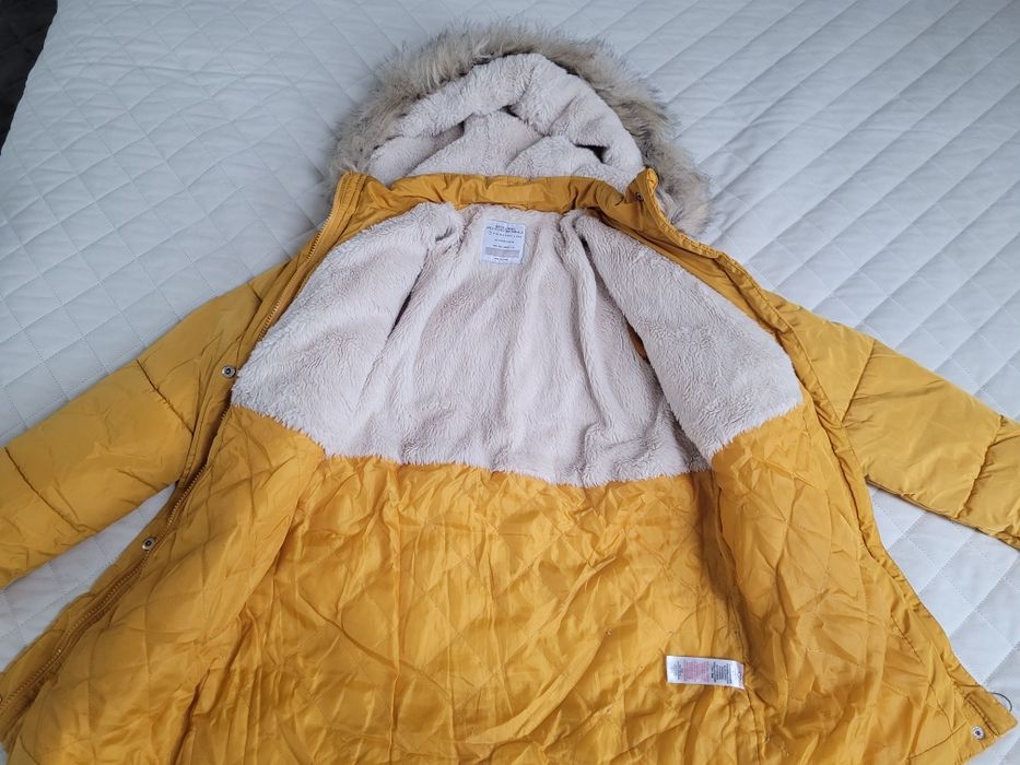 Kurtka dziewczęca parka zimowa primark r. 166