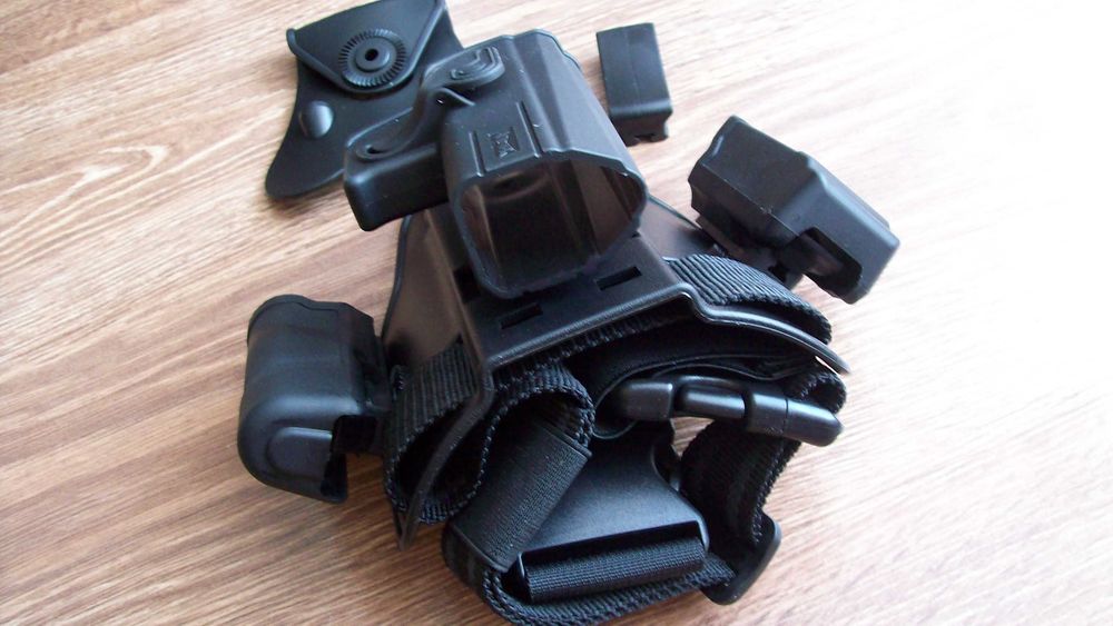 Zestaw taktyczny do CZ P-01, SP01, CZ 97, Sig Sauera i innych..