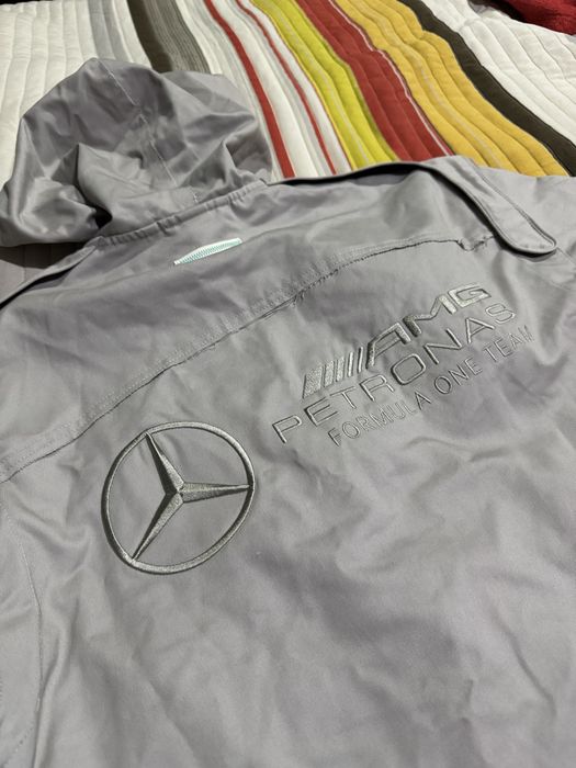 Bad Bunny x Mercedes AMG Petronas F1 Team – Zip-Up Track Top