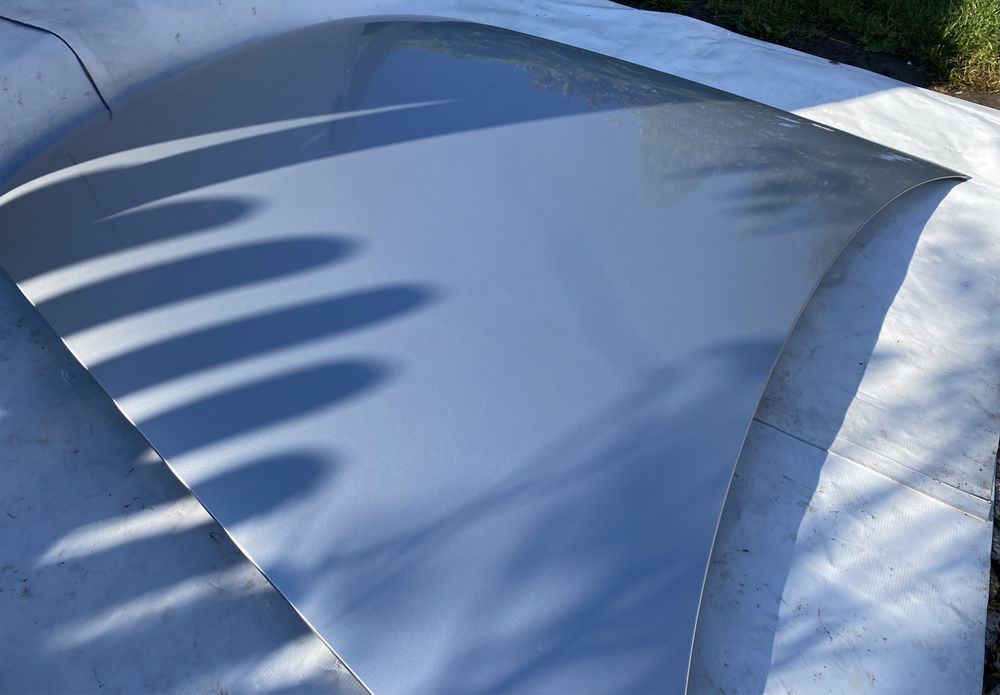 Audi A6 C6 maska klapa przednia przód oryginał srebrna LY7W