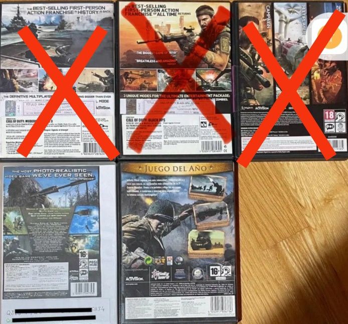 2 Jogos para PC - Call of Duty